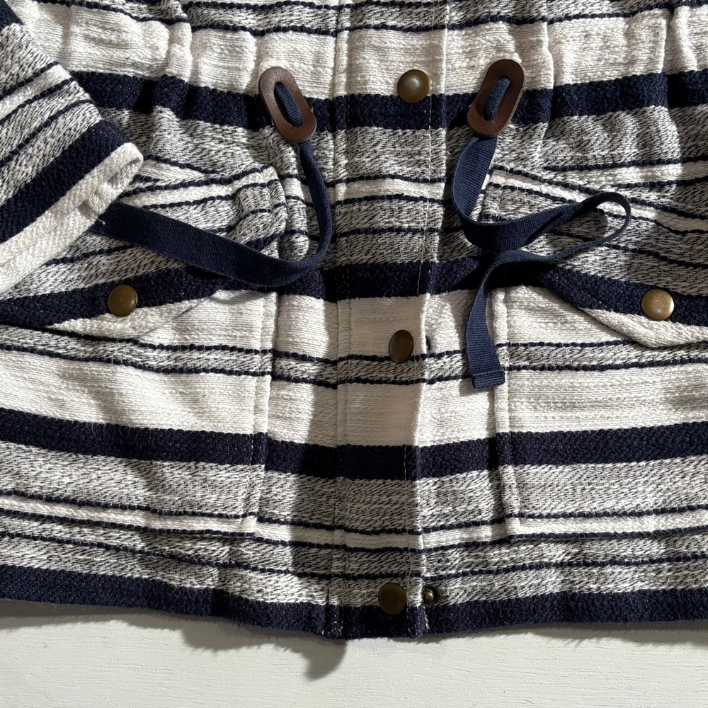 LOFT Striped Navy and White Jacket - Picture 4 of 8